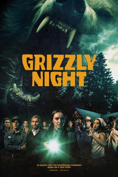Настоящий медведь на первом кадре сурвайвл-триллера Grizzly Night (+ ПОСТЕРЫ)