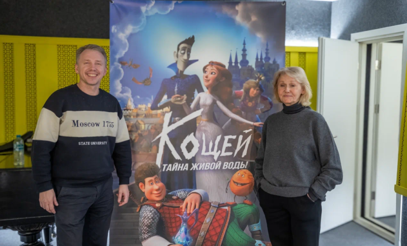 Завершено озвучивание анимационного фильма «Кощей. Тайна живой воды»