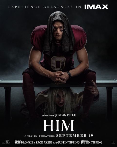 Новый постер психологического триллера Him скрывает зловещую тайну