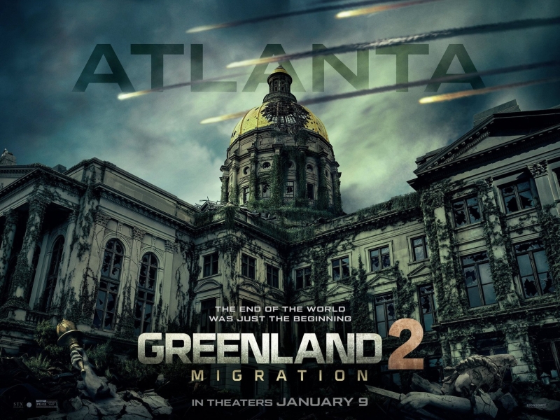 Хана миру на новых постерах "Гренландия: Миграция"