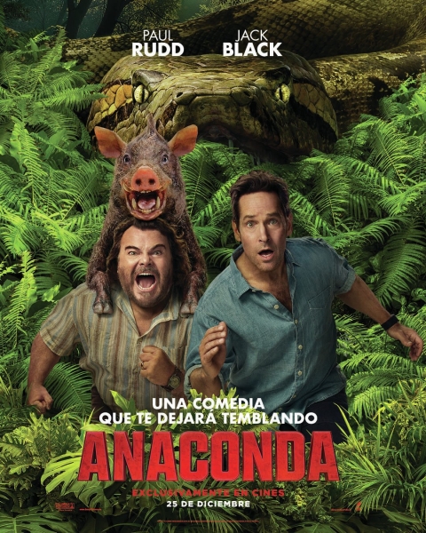 Актерский ансамбль новой "Анаконды" в змеиных объятиях (ПОСТЕРЫ)