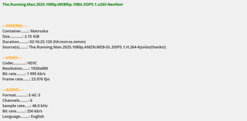 Цифровая версия "Бегущего человека" уже появилась в сети - за 3 дня до официального релиза