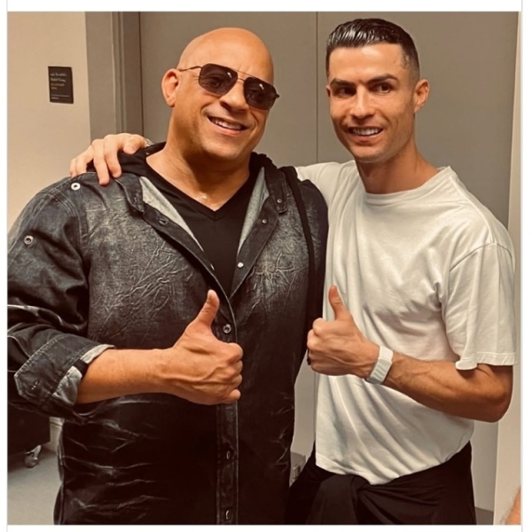 Вин Дизель намекает на участие Криштиану Роналду в "Форсаже 11"